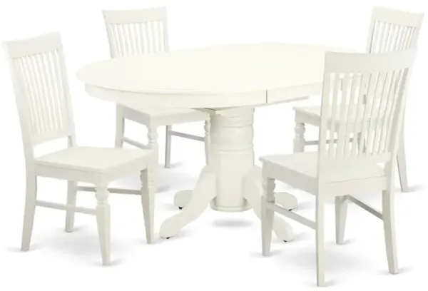 Dining Room Set Linen White