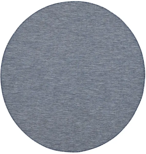 Positano POS01 Navy/Blue 6' x Round Rug