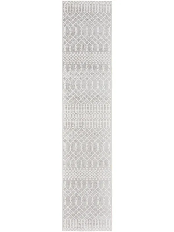 Astra Machine Washable ASW10 Gray 2' x 6' Rug