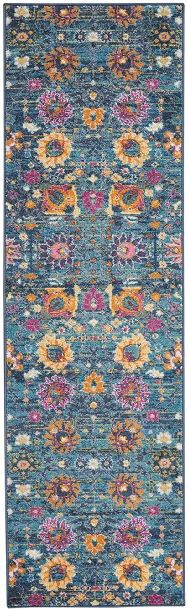 Passion PSN01 Denim 2'2" x 10' Rug