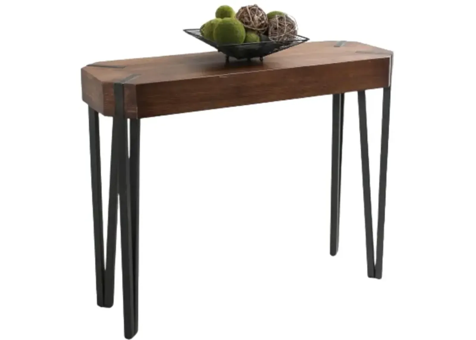 Hamburg Contemporary Contemporary MDF/Metal Console Table