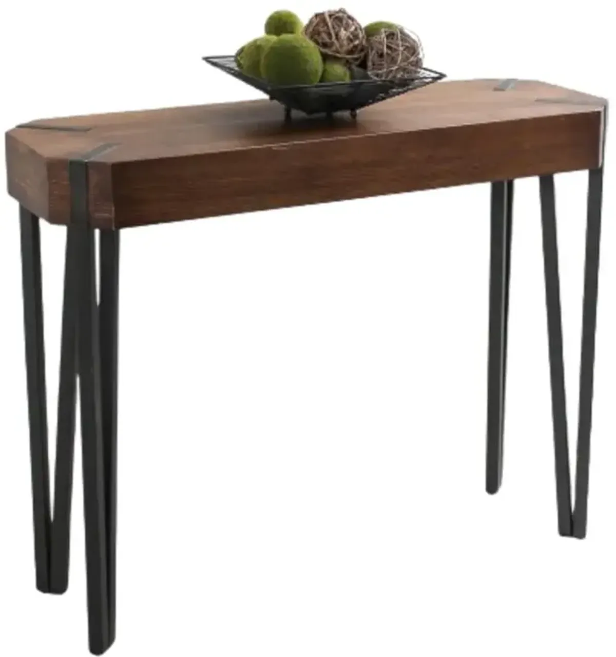 Hamburg Contemporary Contemporary MDF/Metal Console Table