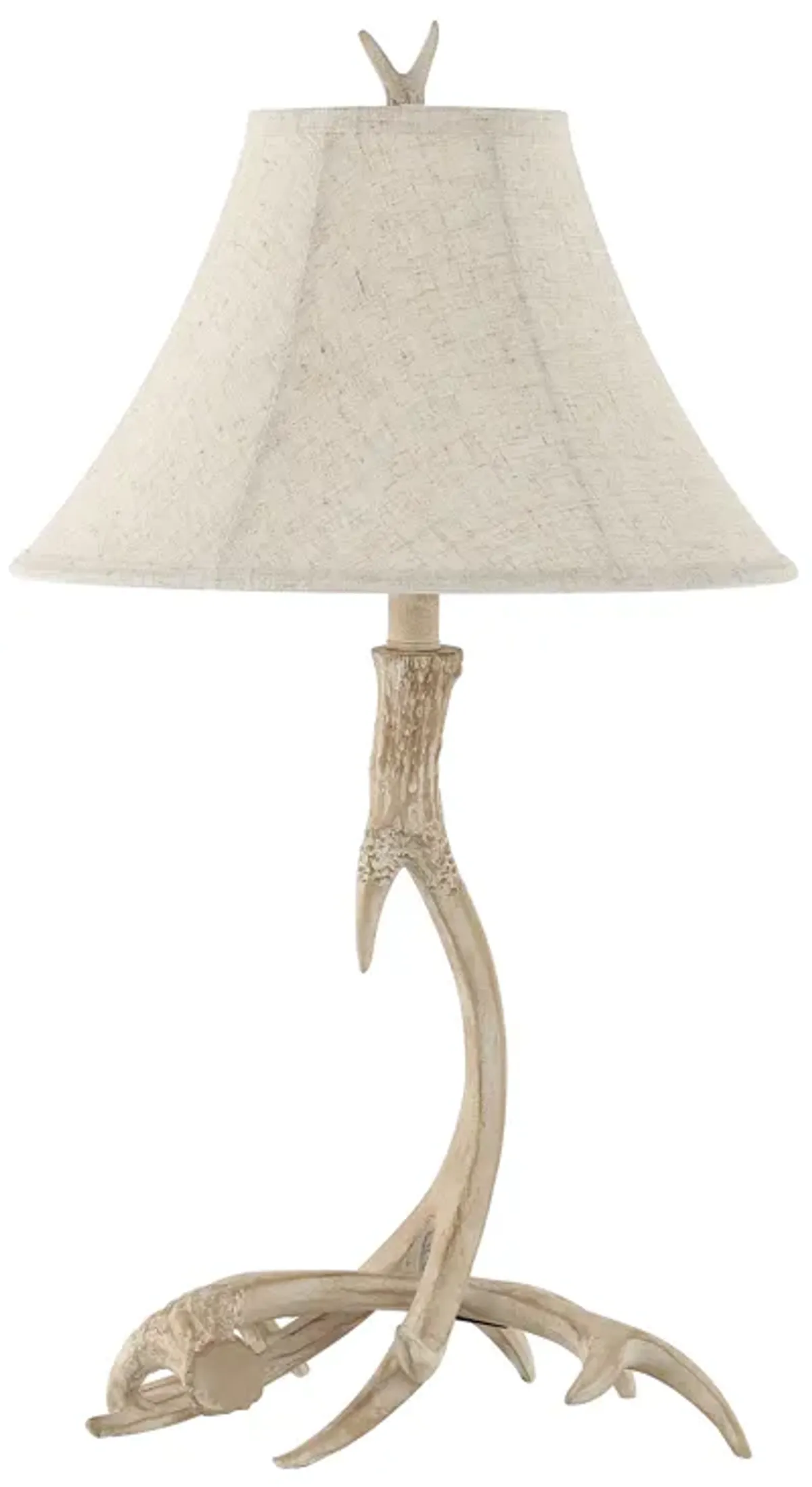 Antler Rustic Resin LED Table Lamp