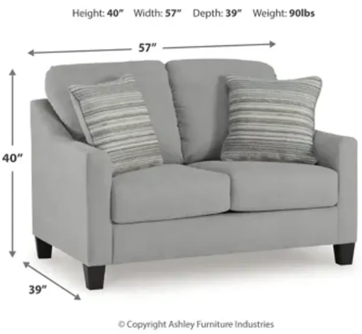 Adlai Loveseat