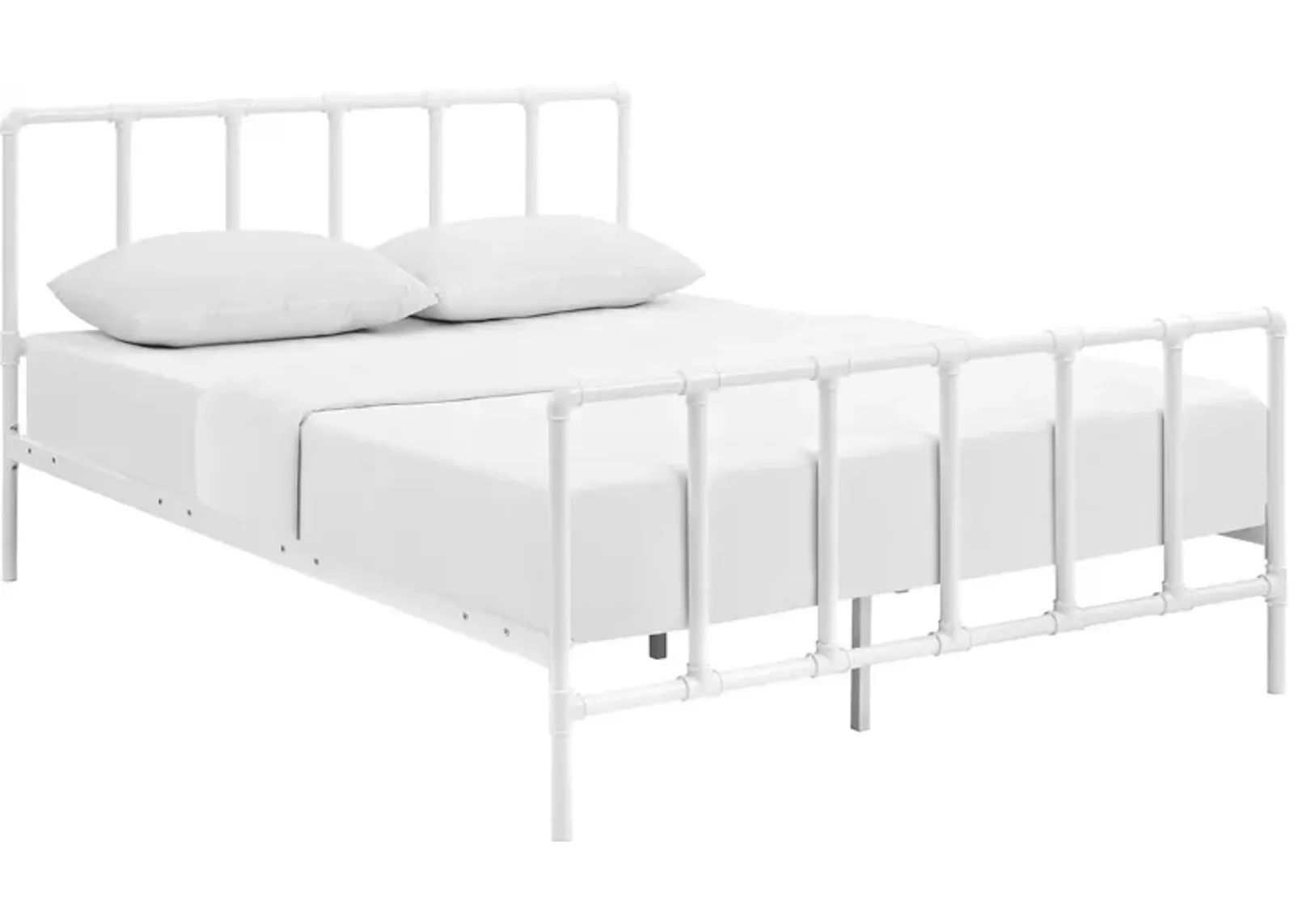 Modway - Dower Queen Stainless Steel Bed