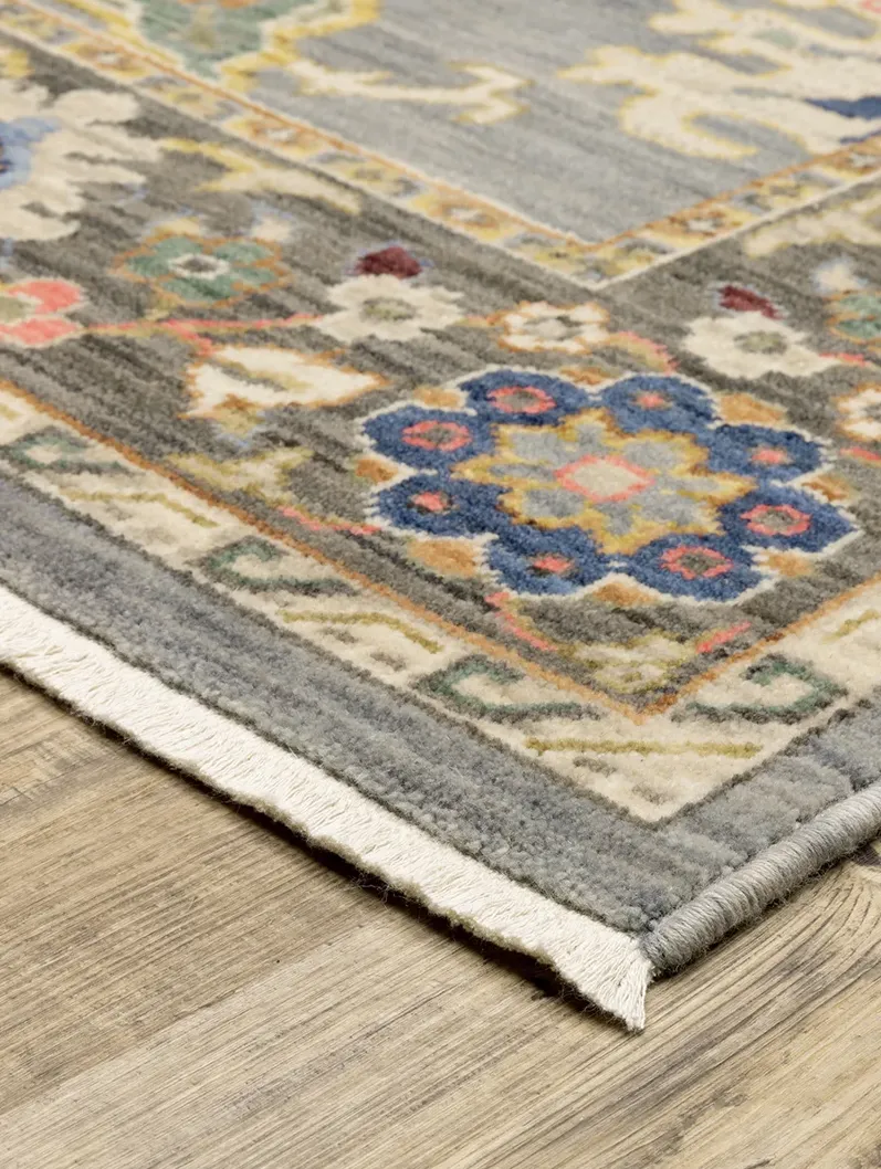 Lucca 9'10" x 12'10" Blue Rug