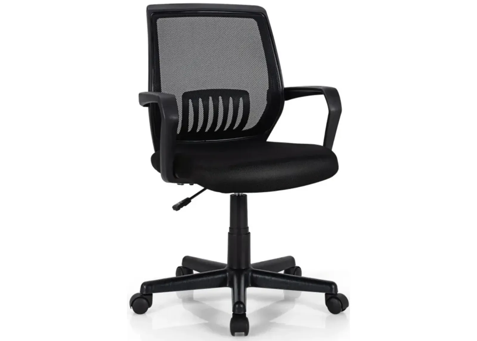 Hivvago Mid-Back Mesh Height Adjustable Executive Chair with Lumbar Support