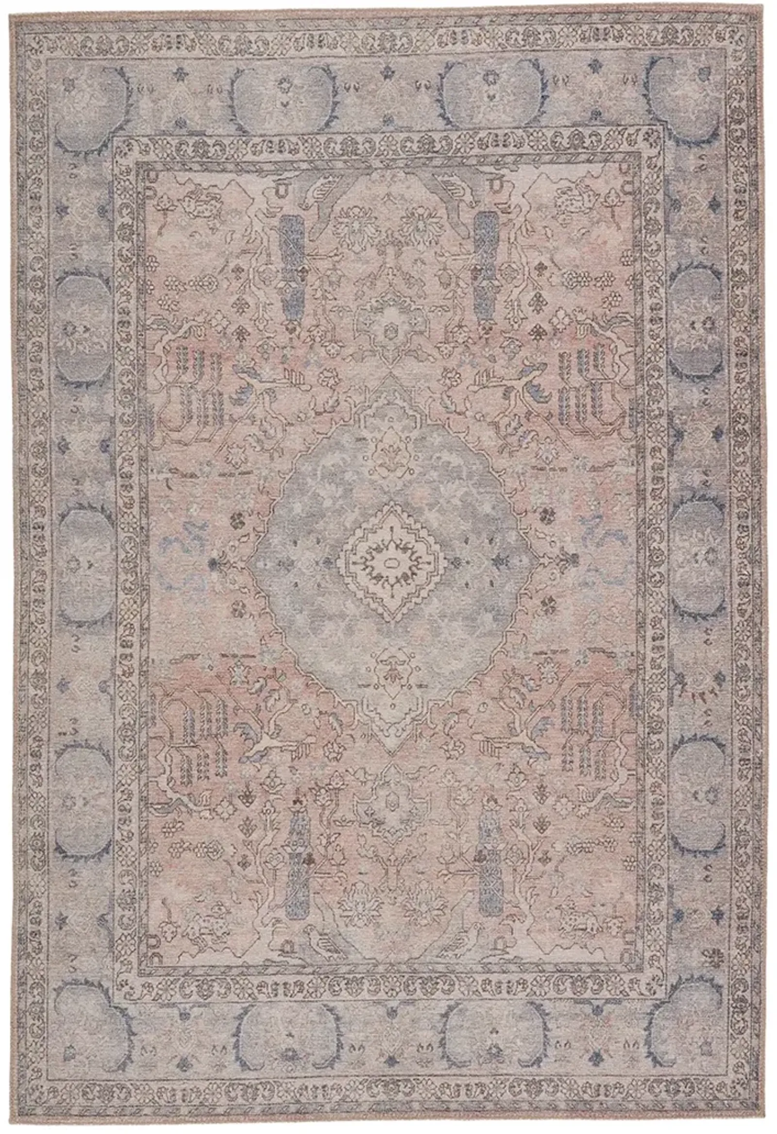 Kindred Kadin Pink 2'6" x 7'6" Runner Rug