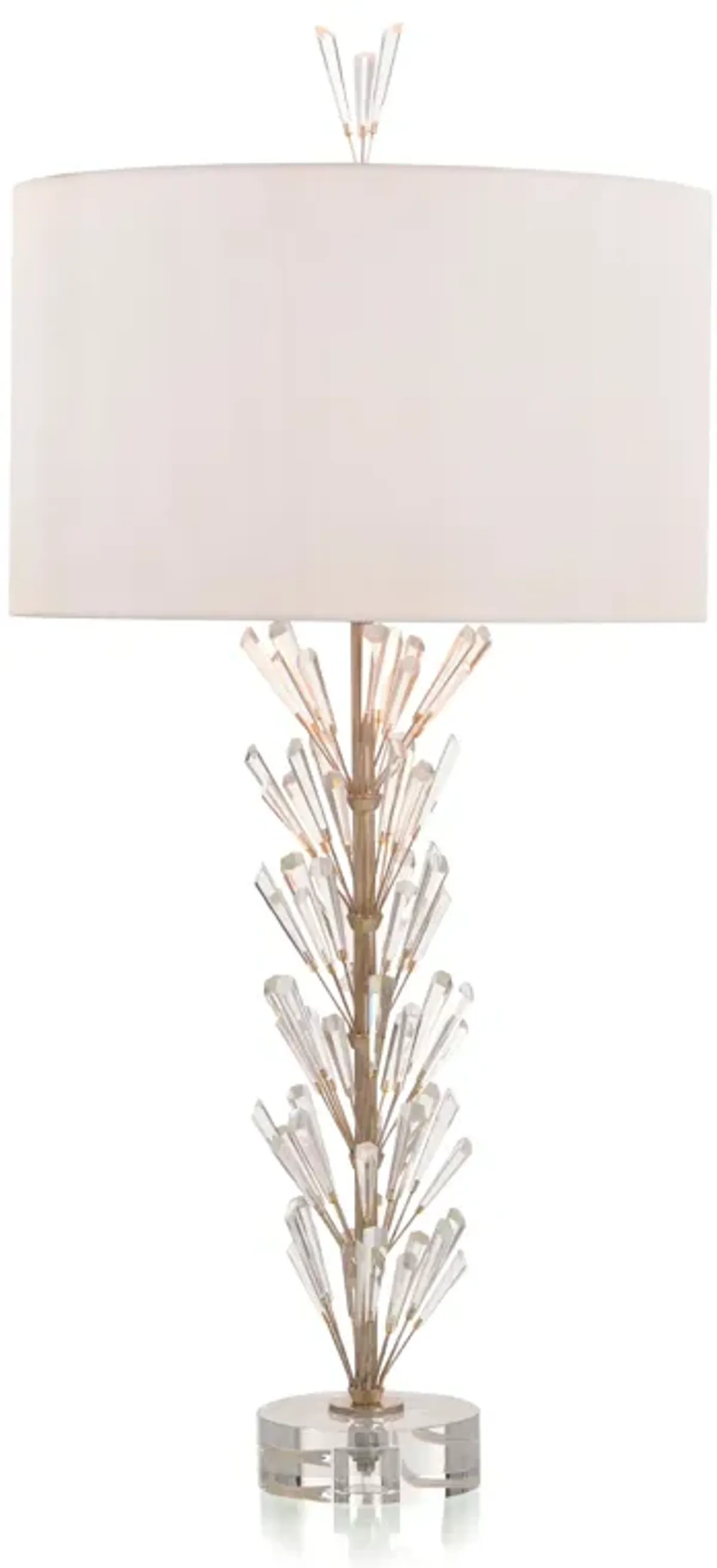 Luna Crystal Wand Table Lamp