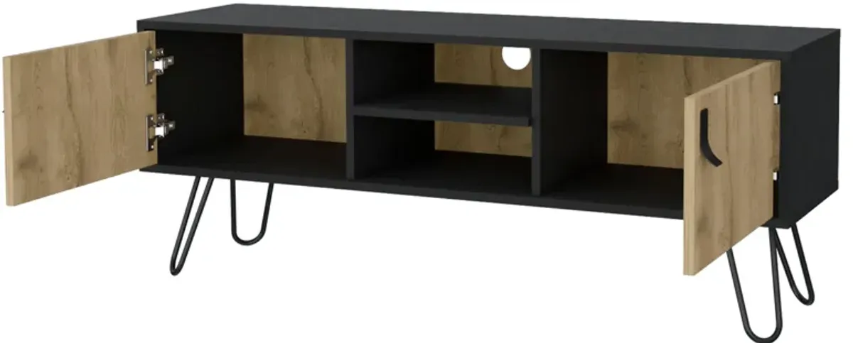 Kimball Hairpin Legs TV Rack