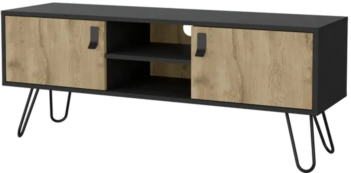 Kimball Hairpin Legs TV Rack