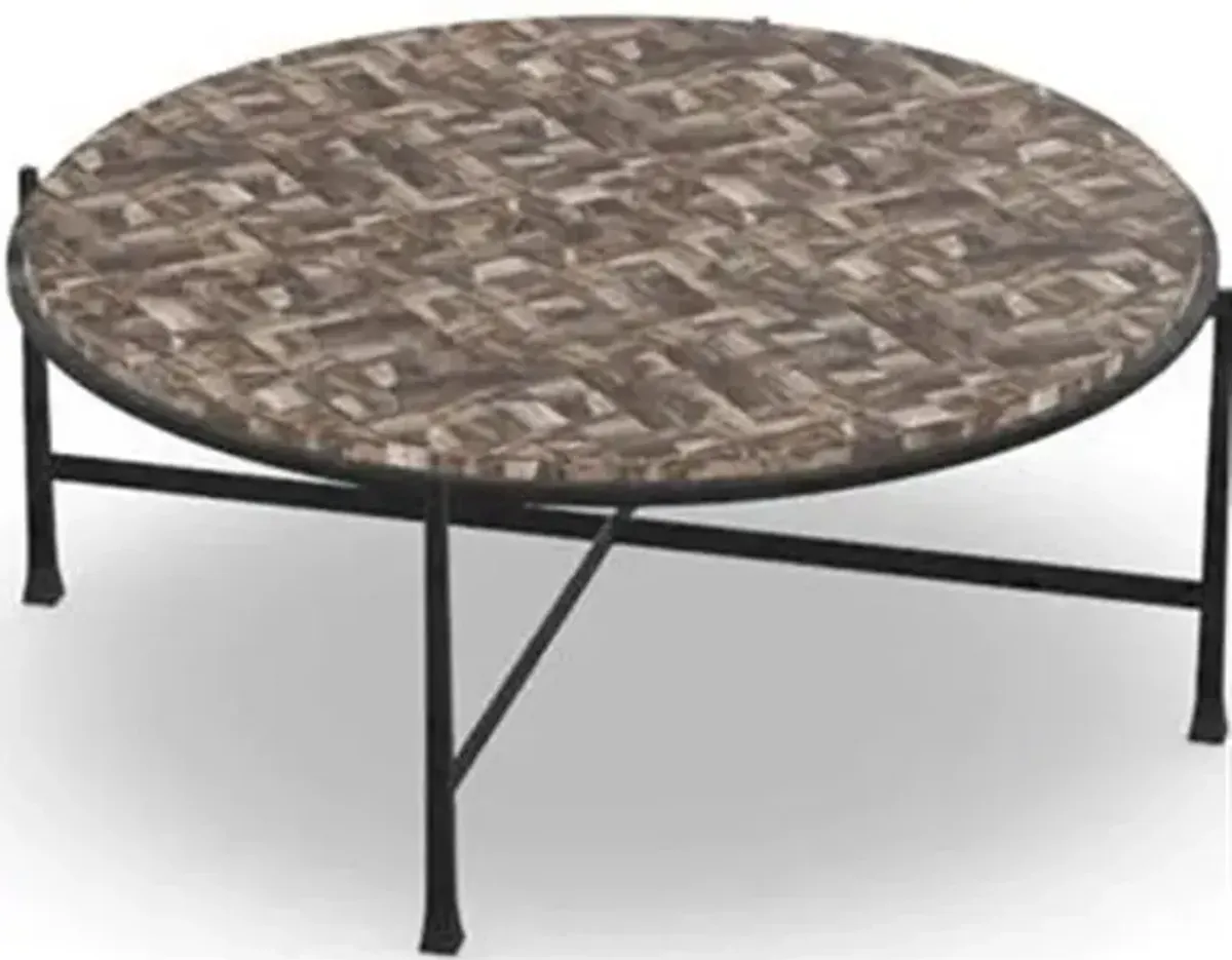 Brut Round Cocktail Table