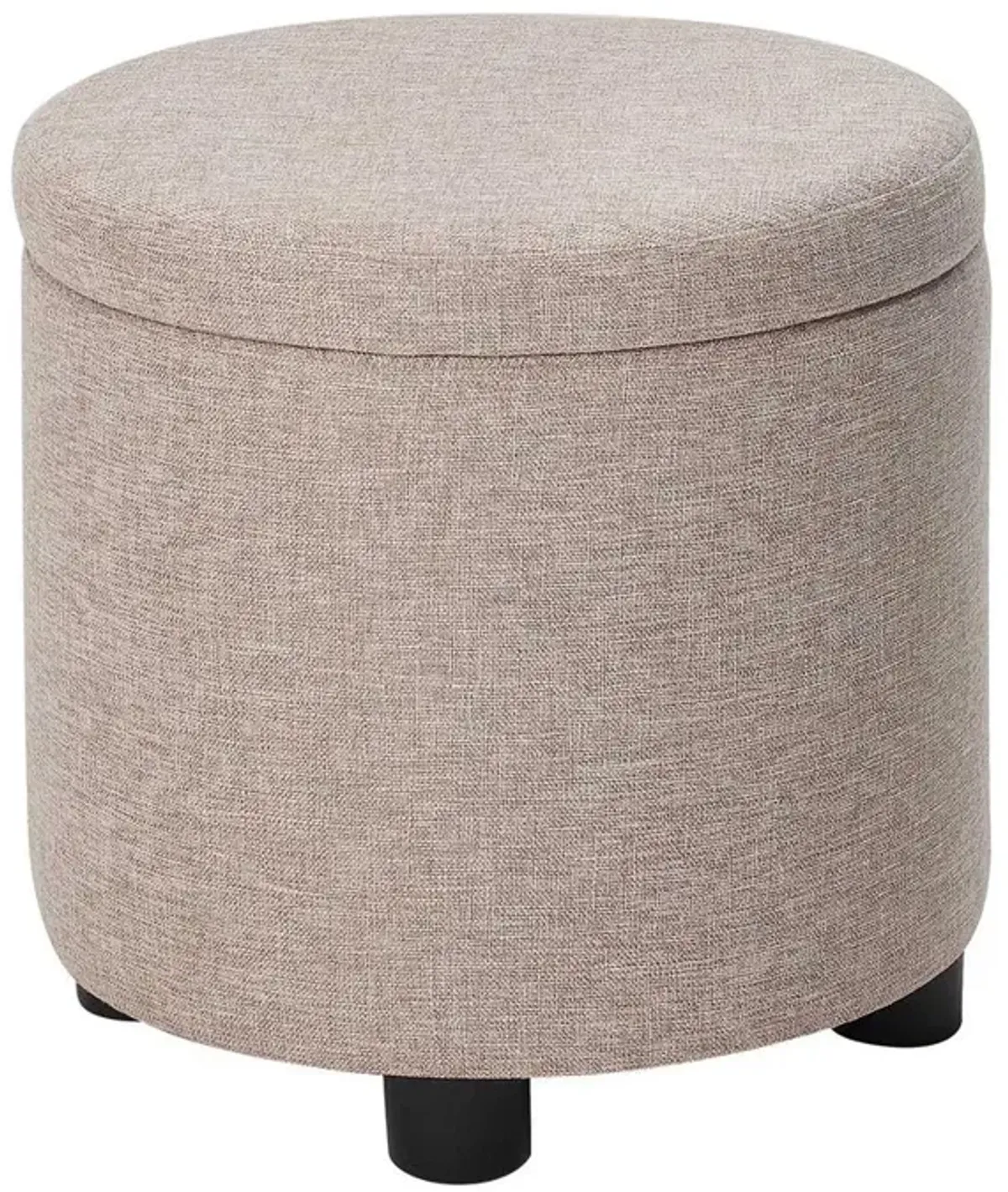 Convience Concept, Inc. Designs 4 Comfort Round Accent Storage Ottoman with Reversible Tray Lid