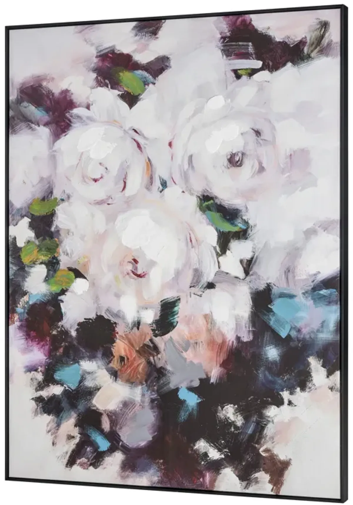 Peony Abstract Framed Wall Art