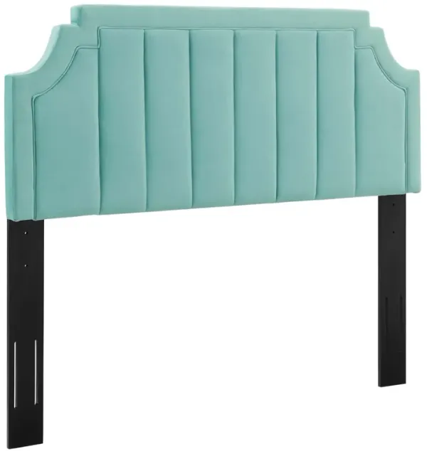 Modway - Alyona Channel Tufted Performance Velvet Twin Headboard