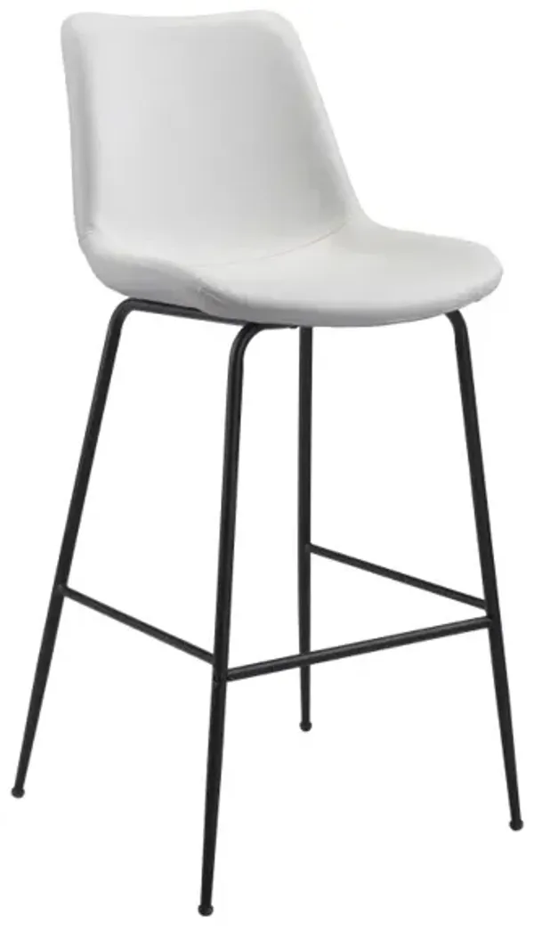 Byron Barstool White