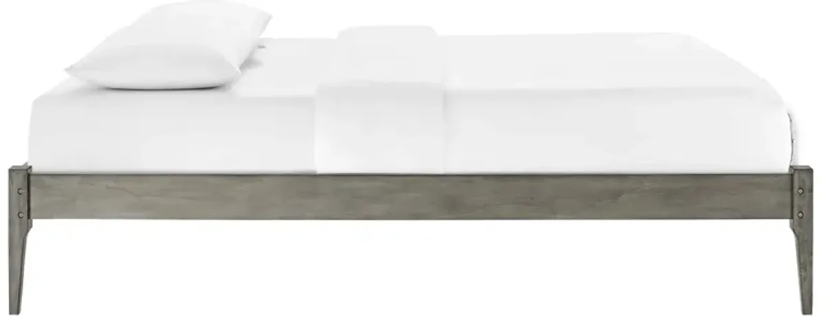 Modway - June Twin Wood Platform Bed Frame