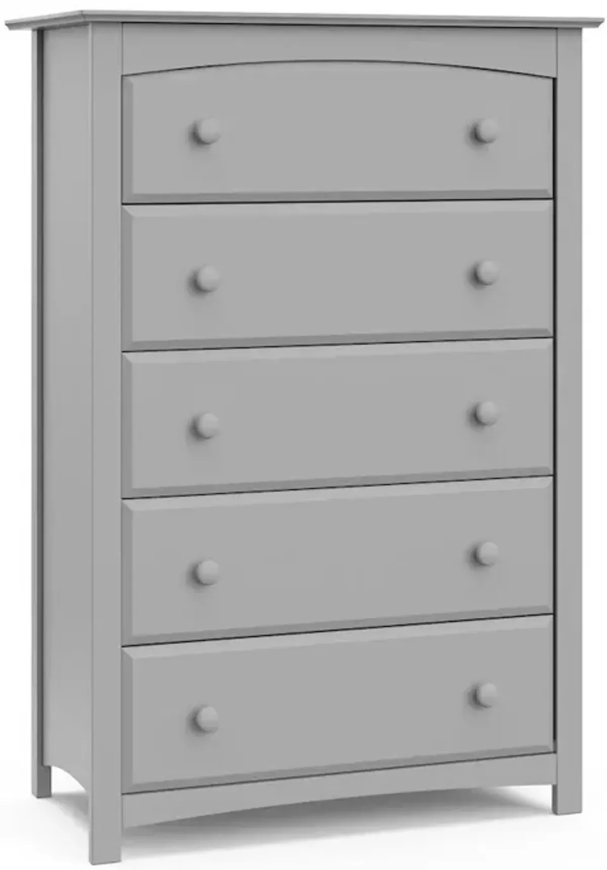 Storkcraft Kenton 5 Drawer Universal Dresser - Pebble Gray