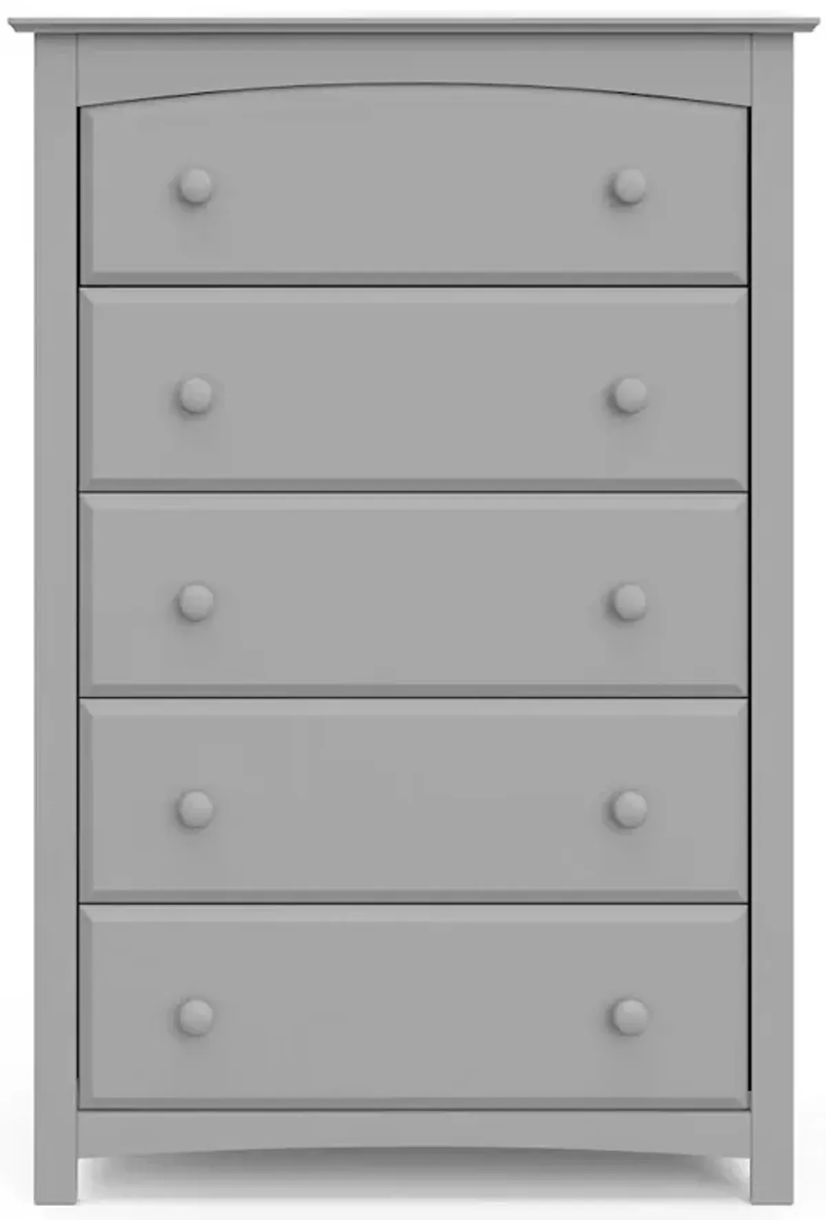 Storkcraft Kenton 5 Drawer Universal Dresser - Pebble Gray