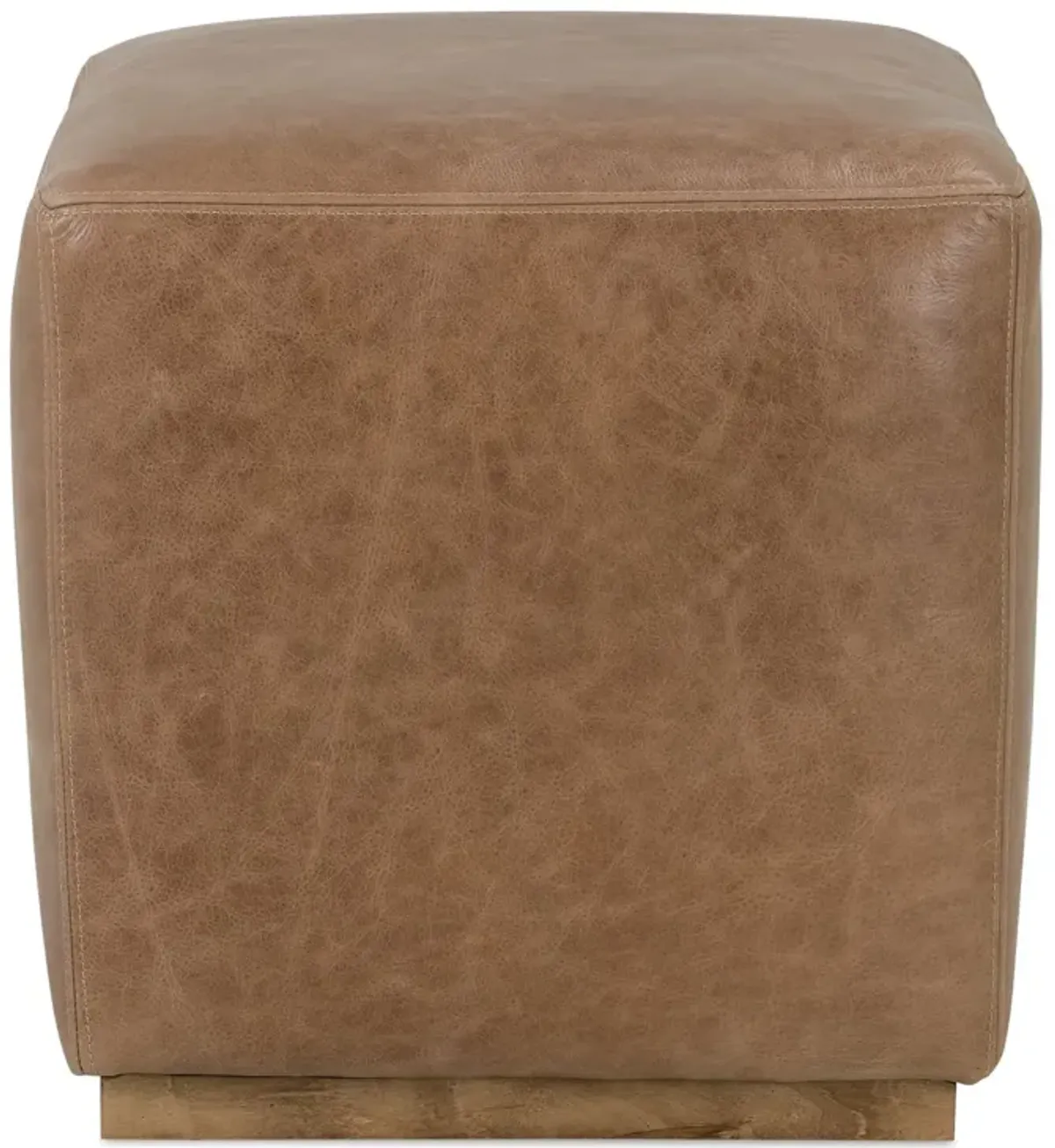 Dena Leather Ottoman