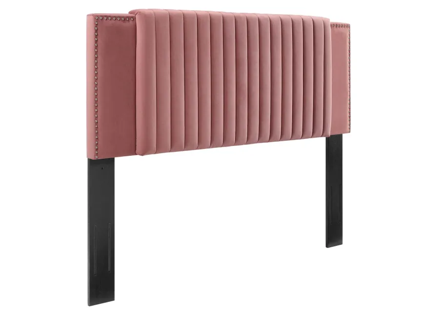 Modway - Felicity Channel Tufted Performance Velvet Twin Headboard