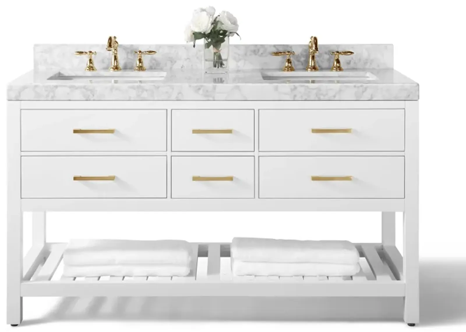 Elizabeth 60 in. Bath Vanity Set