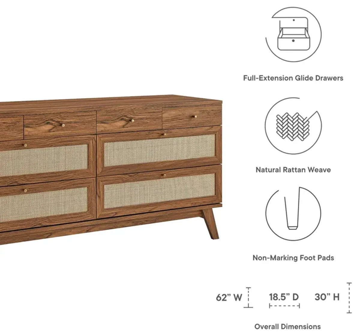 Soma 8-Drawer Dresser