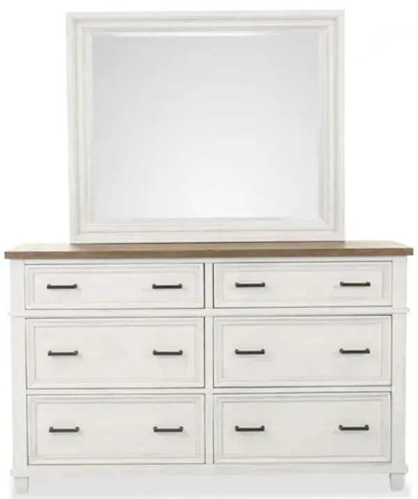 Caraway Dresser and Mirror