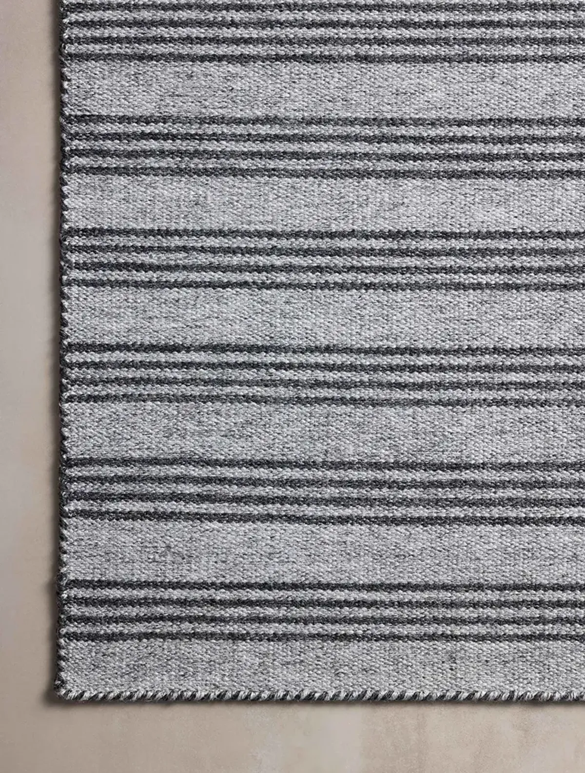 Charlie Dove/Charcoal 8'6" x 11'6" Area Rug by Magnolia Home by Joanna Gaines x Loloi