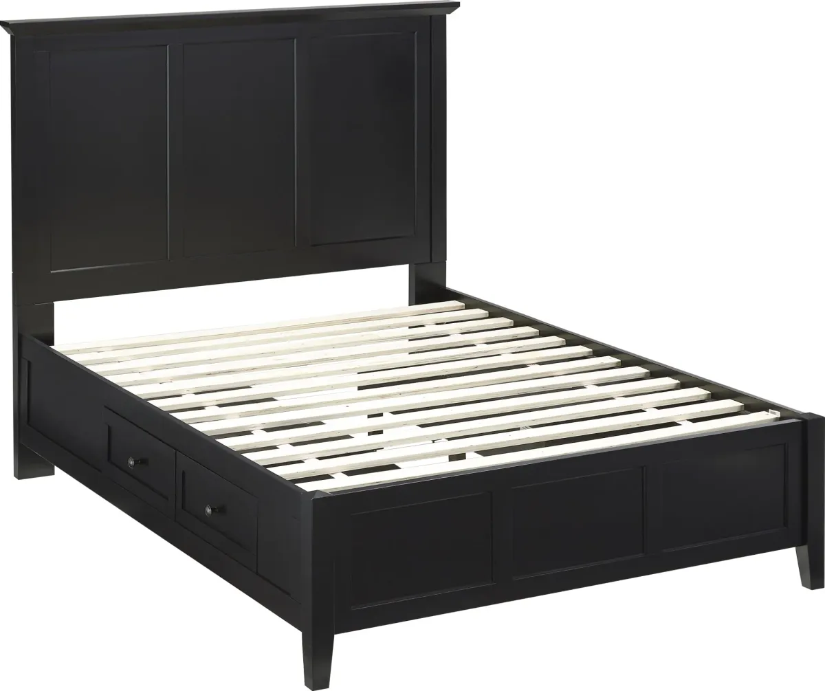Paragon Four Drawer Storage Queen Bed