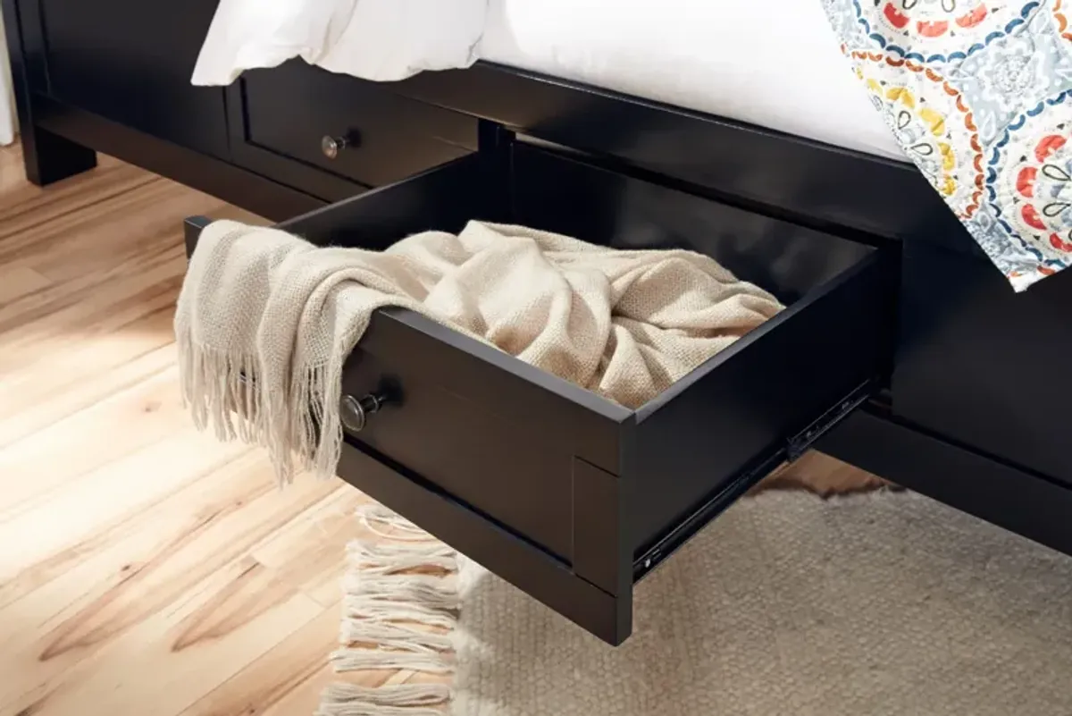 Paragon Four Drawer Storage Queen Bed