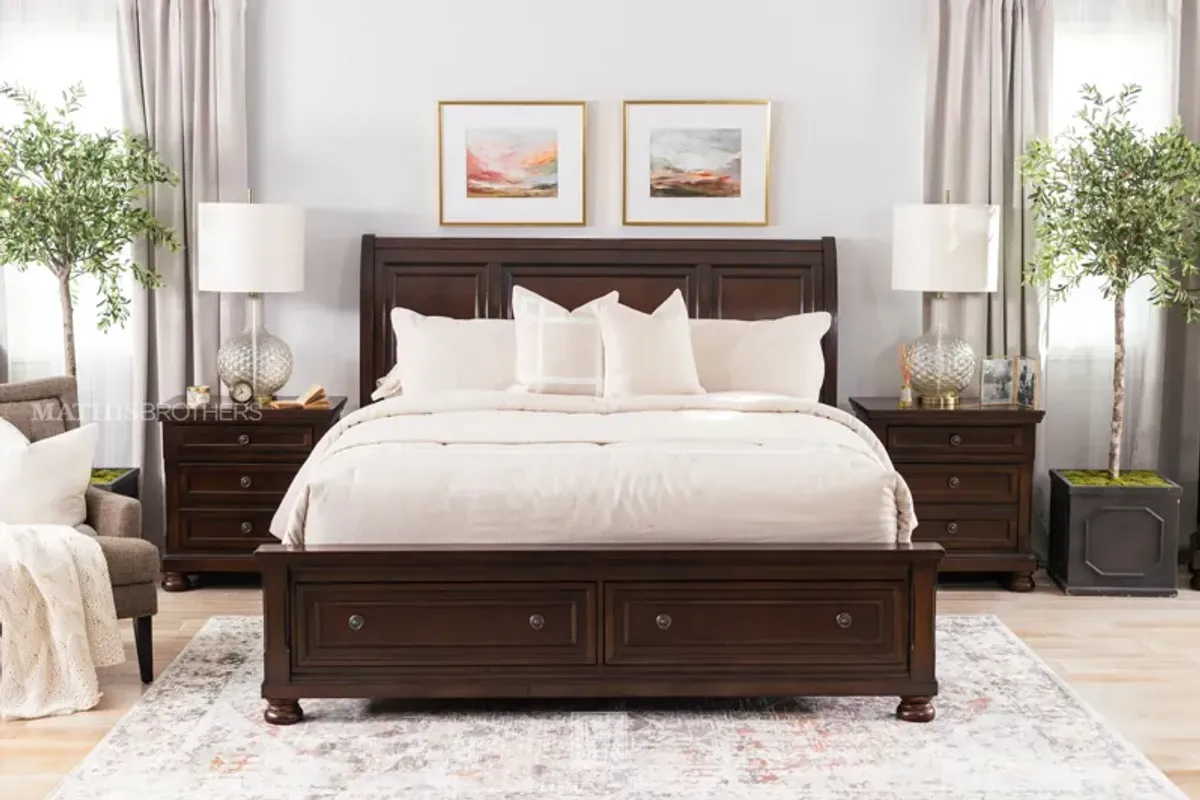 Porter Queen Storage Sleigh Bed