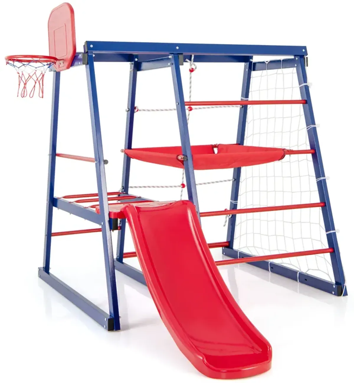 7-In-1 Metal Toddler Climbing Toys for 3-7 Years Old