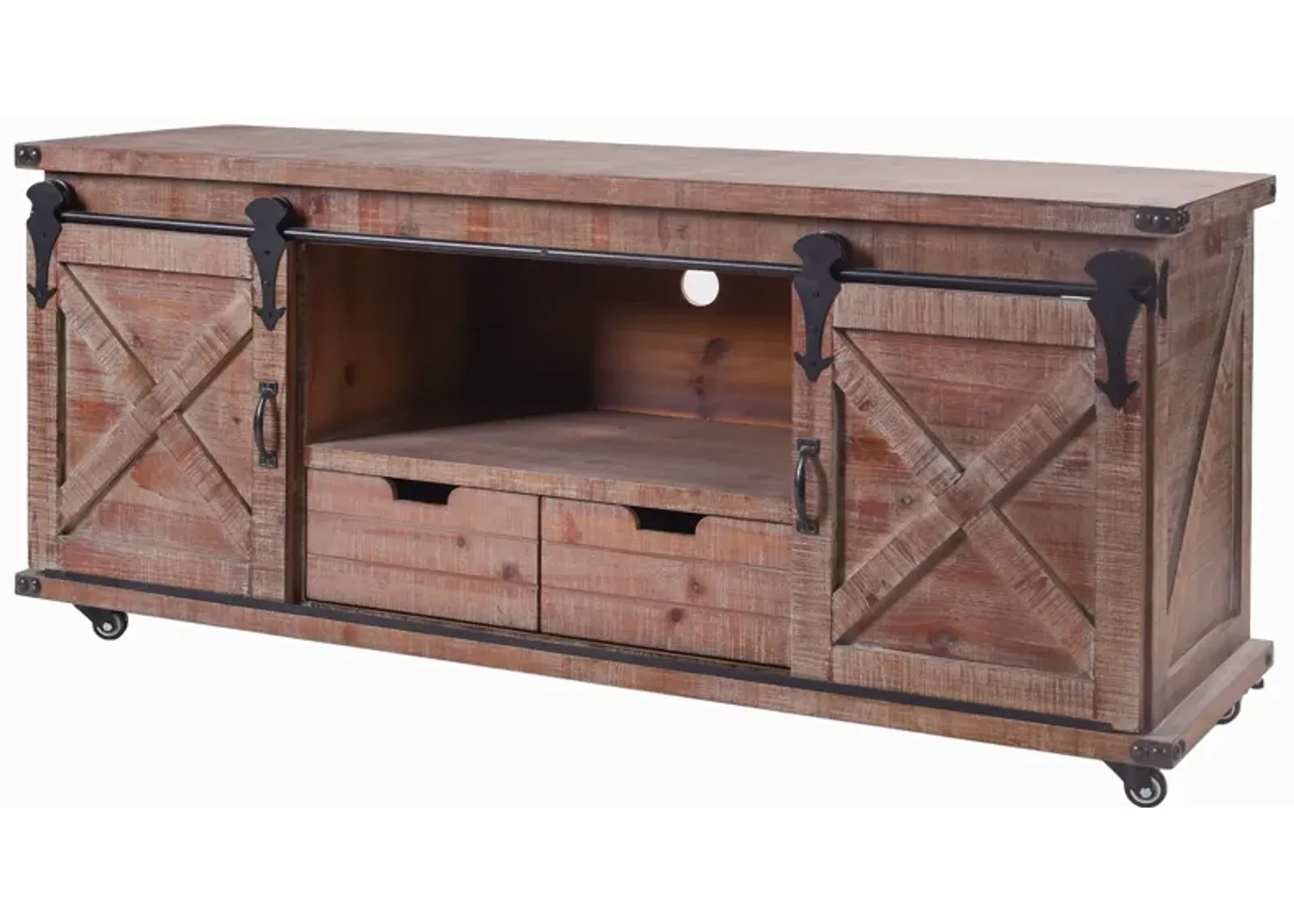 Natural Barnwood Console