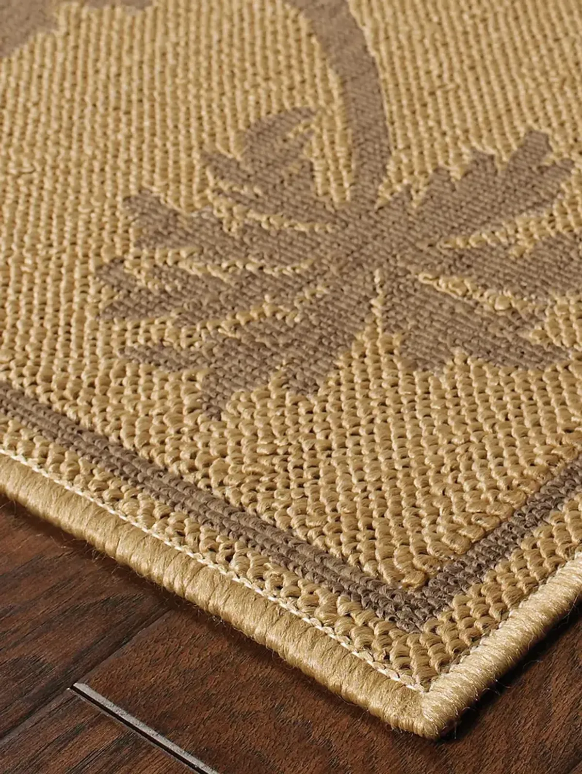 Lanai 8'6" x 13' Beige Rug