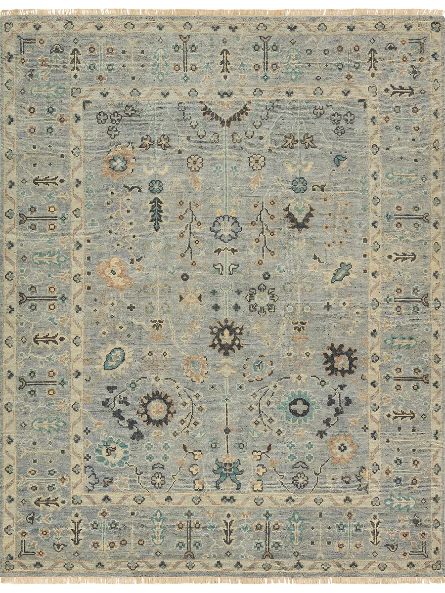 Rhapsody Nysa Blue 6' x 9' Rug