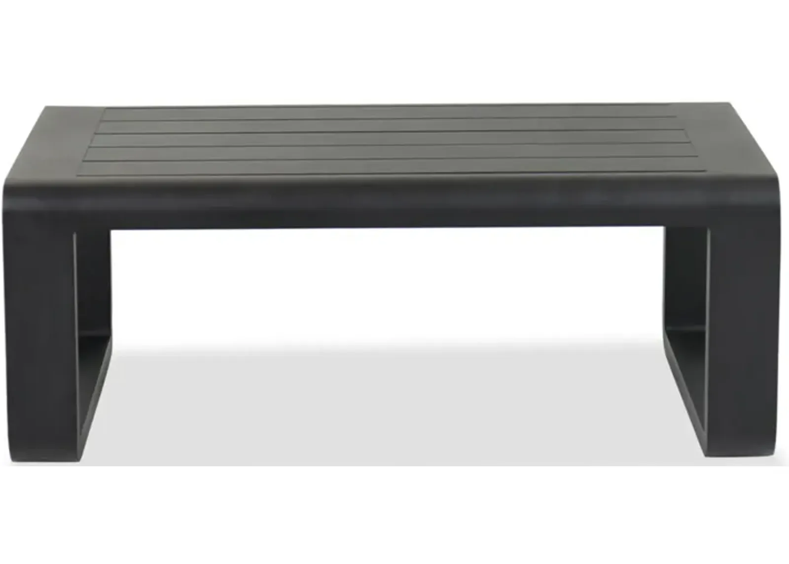 Dakota 24" Rectangular Coffee Table in Black