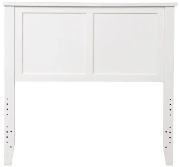 Solid Wood Flat Panel Headboard for Twin-size Bed