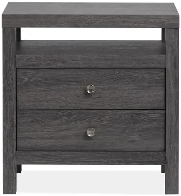 Merrifield Black Nightstand