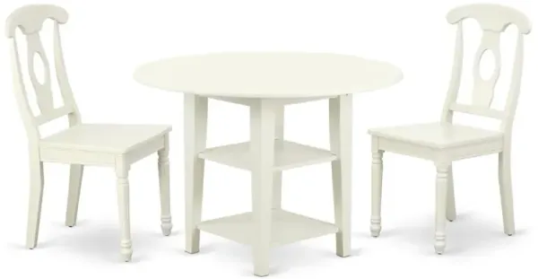 Dining Room Set Linen White