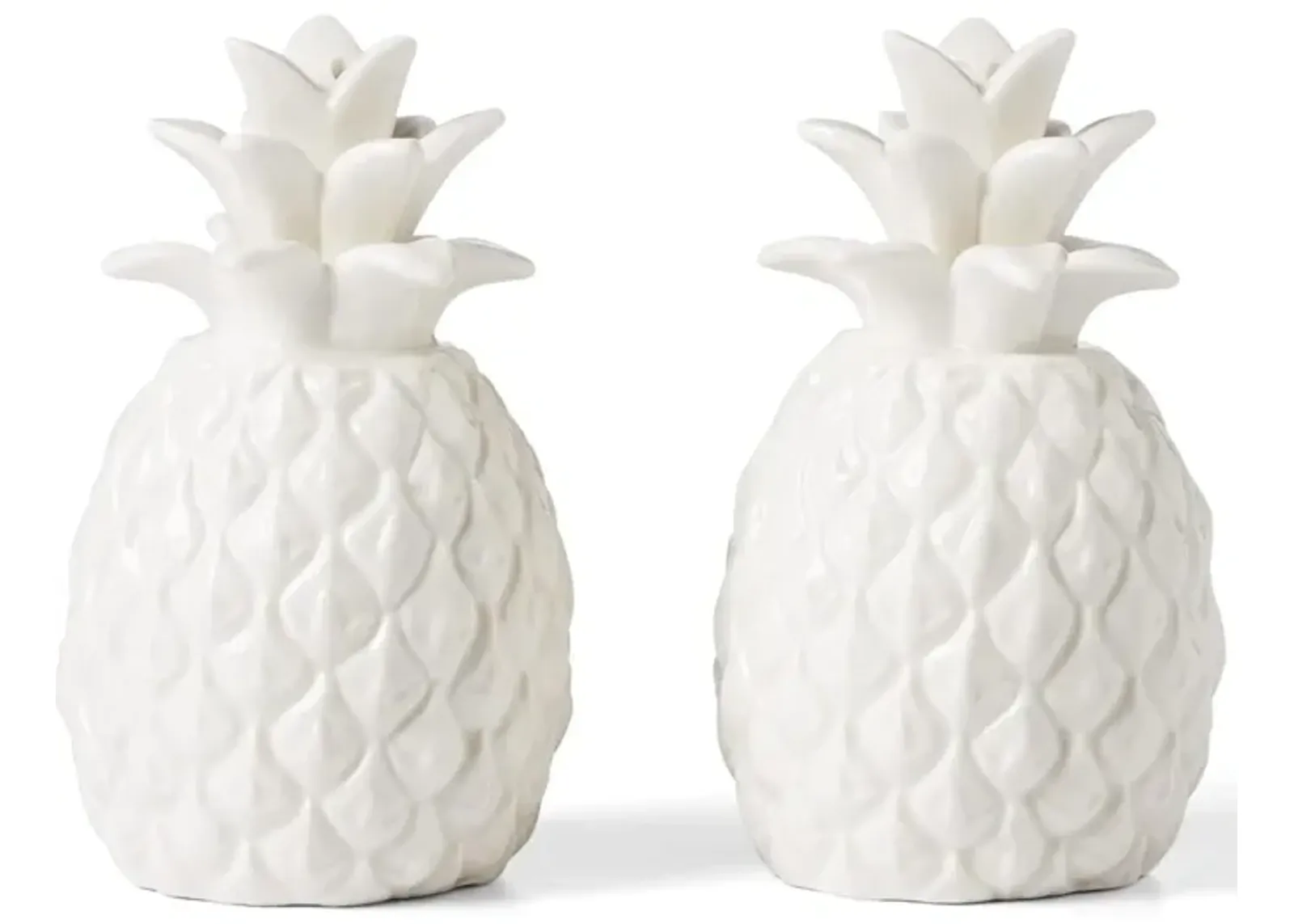 Lenox Tabletop Gifts Salt & Pepper, Pineapple, White