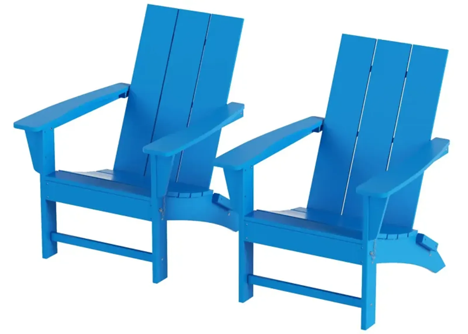 WestinTrends Modern Folding Adirondack Chair (Set of 2)