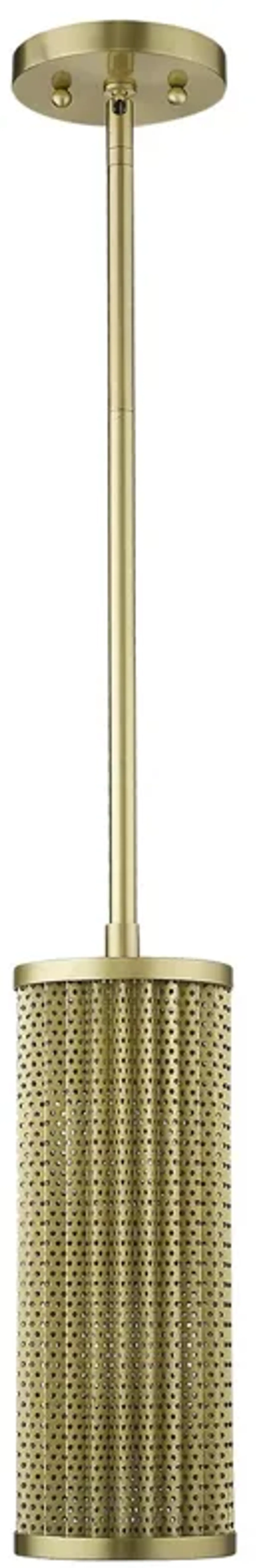 Hivvago Basetti 1-Light Gold Pendant