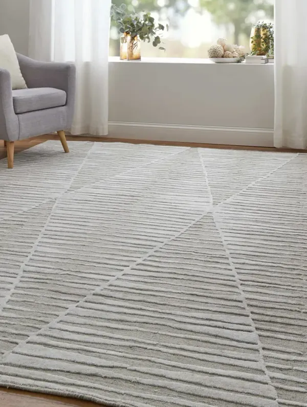 Elias 69FVF 5' x 8' Ivory/Tan Rug