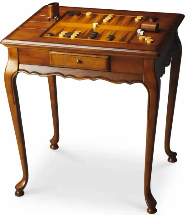 Hivvago 29 Inch  Brown and Dark Brown Wood Square Coffee Table With Drawer