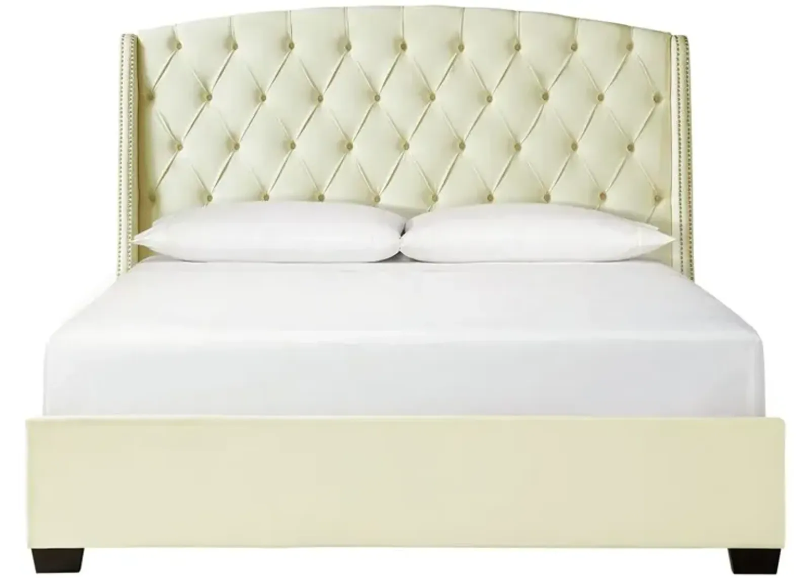 Foster Cream King Bed