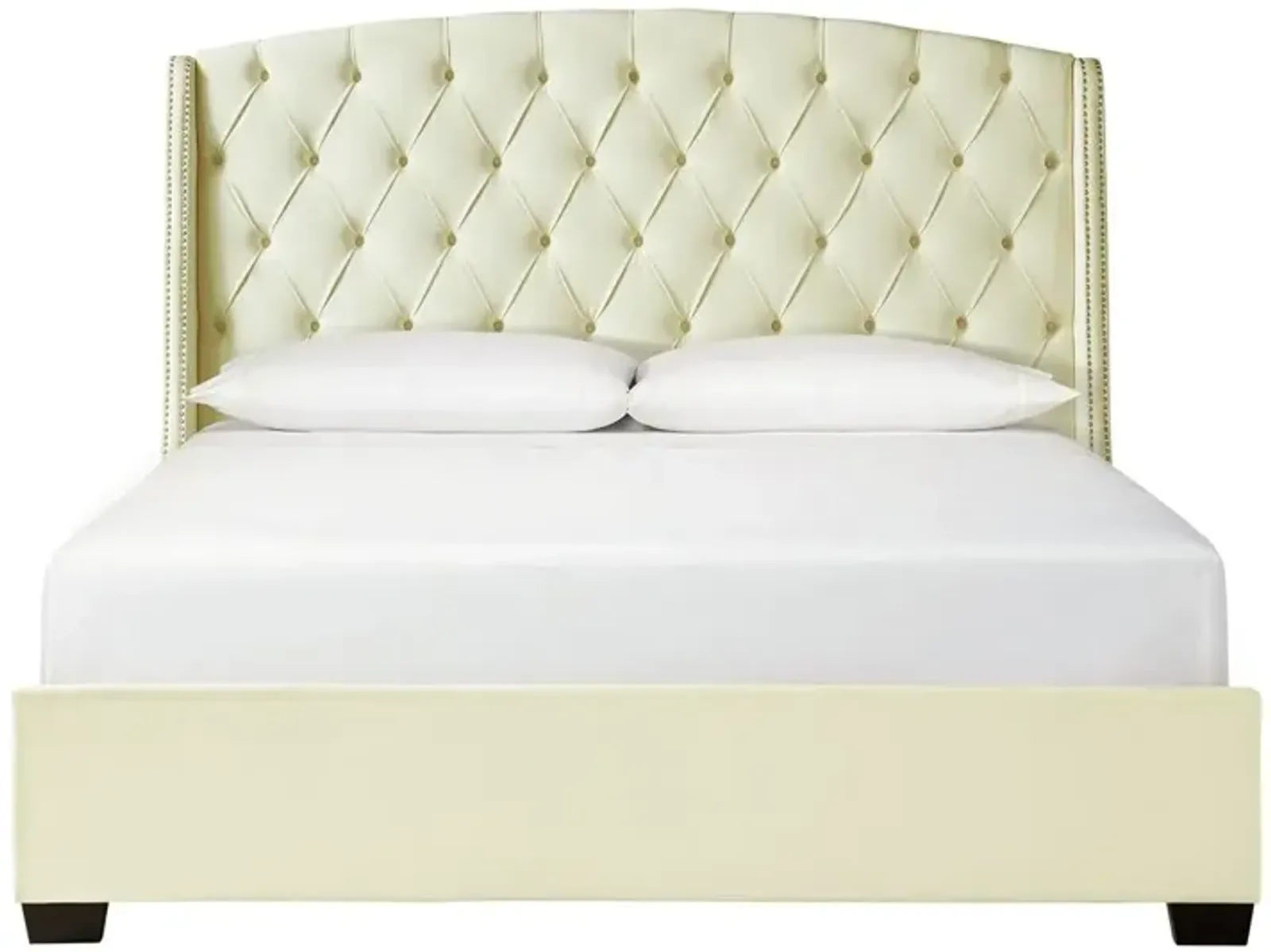 Foster Cream King Bed