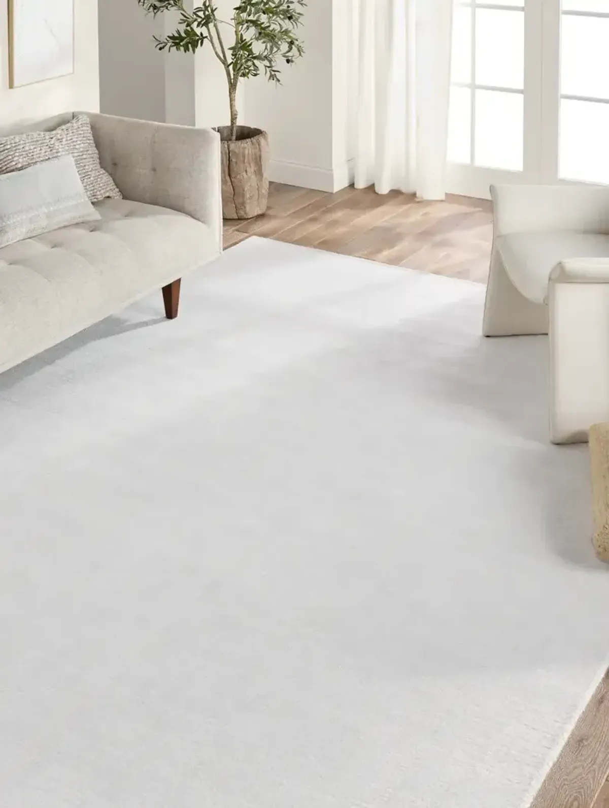 Fletcher Arcus White 6' x 9' Rug