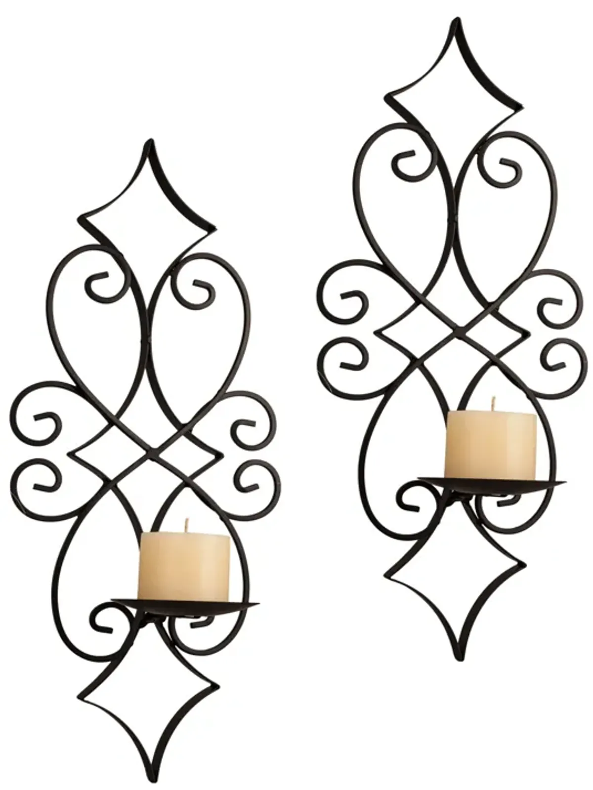 Casablanca Wall Sconce Candle Holder Set of 2