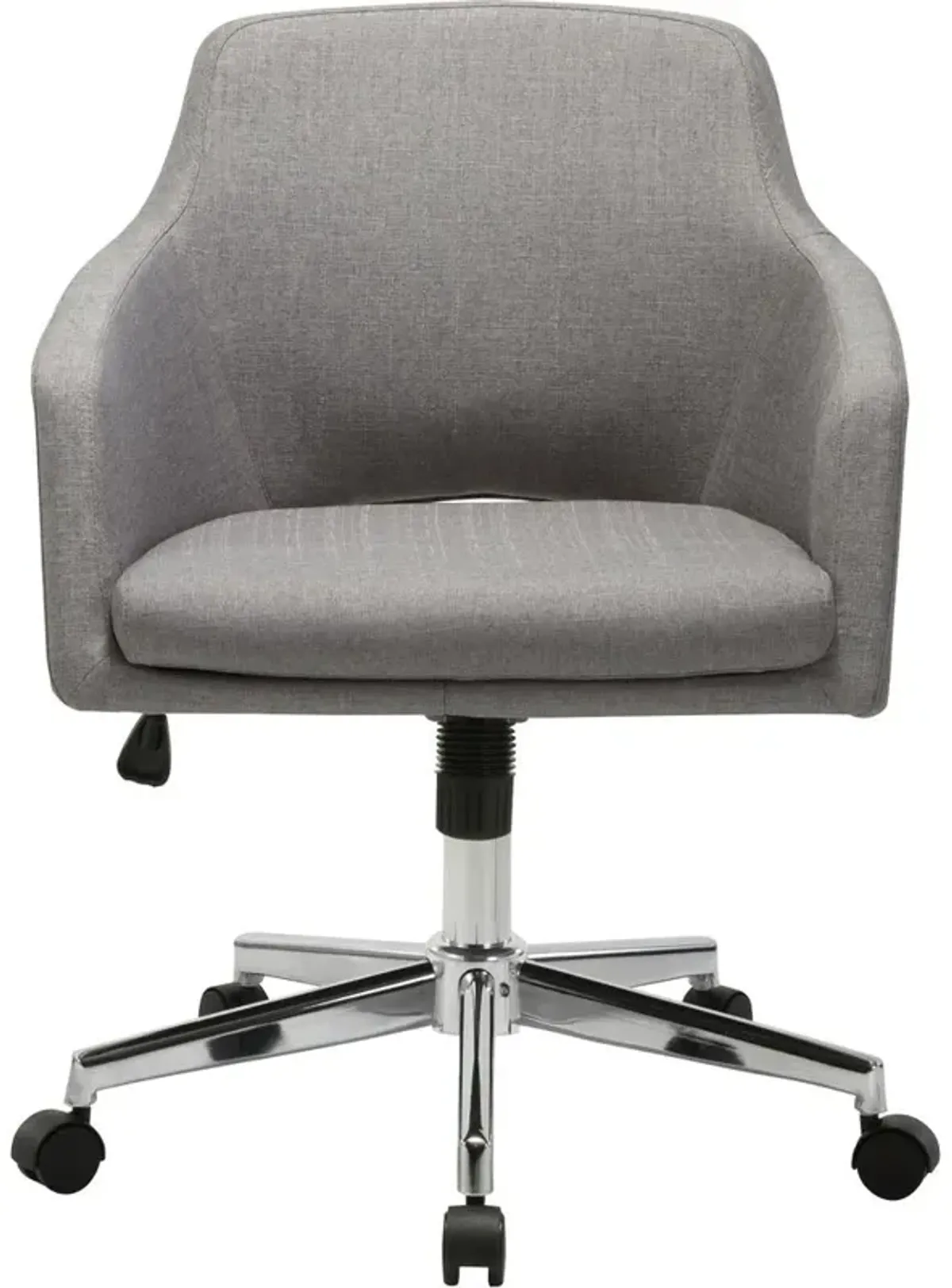 Lorell Mid-century Modern Low-back Task Chair - 24.6 x 24.6 x 34.9